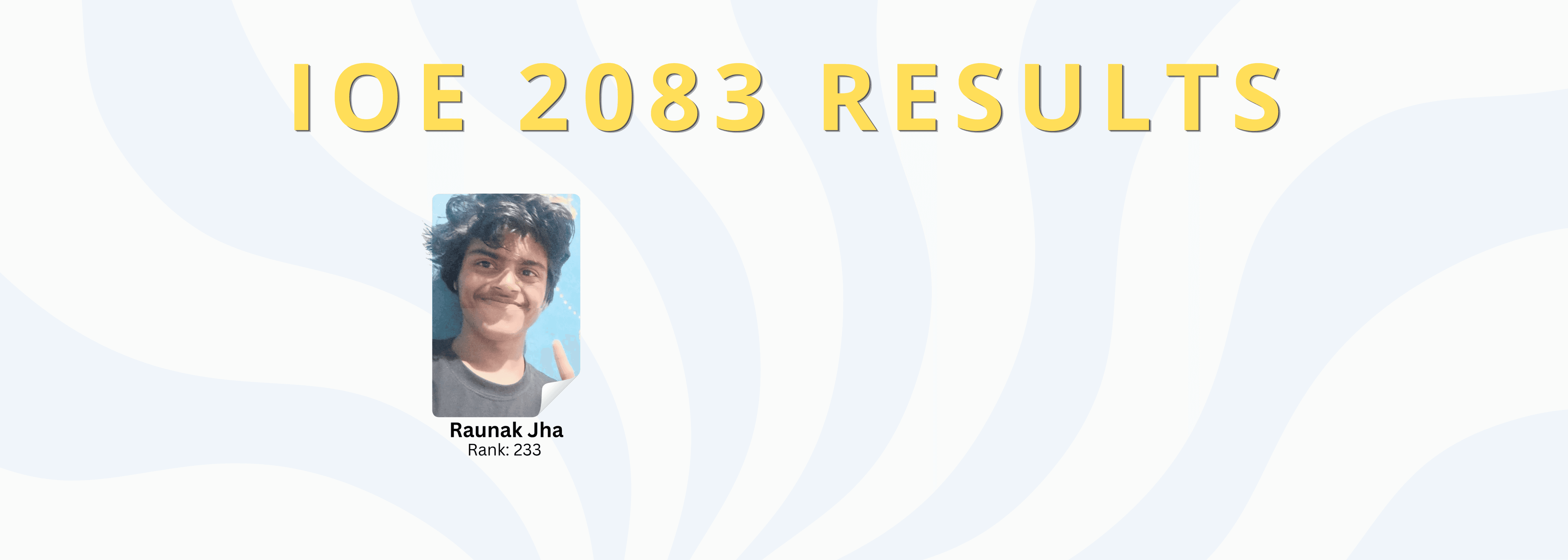 IOE 2083 — Results